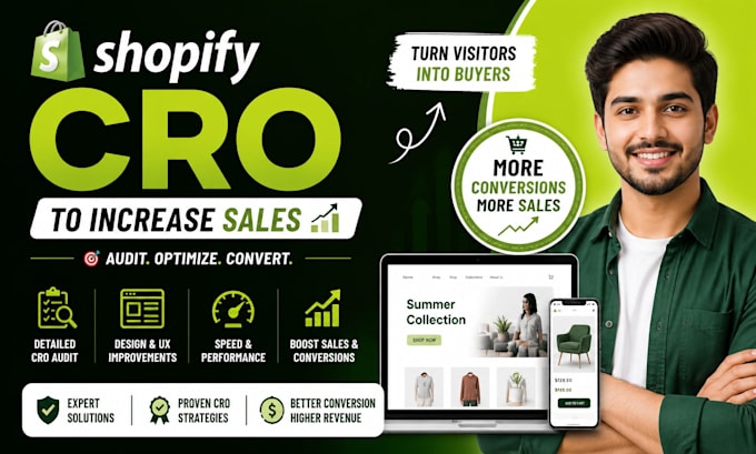 do professional shopify cro to increase sales