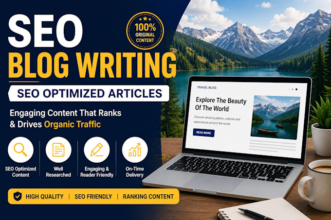 write SEO optimized travel blog posts and articles