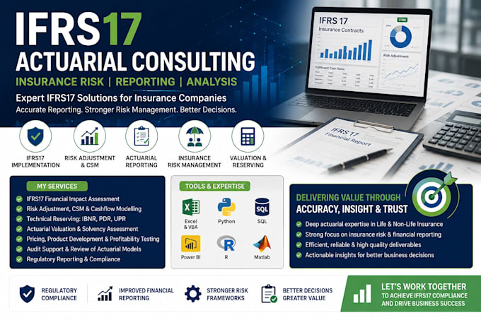actuarial risk consulting, ifrs 17, insurance, modeling