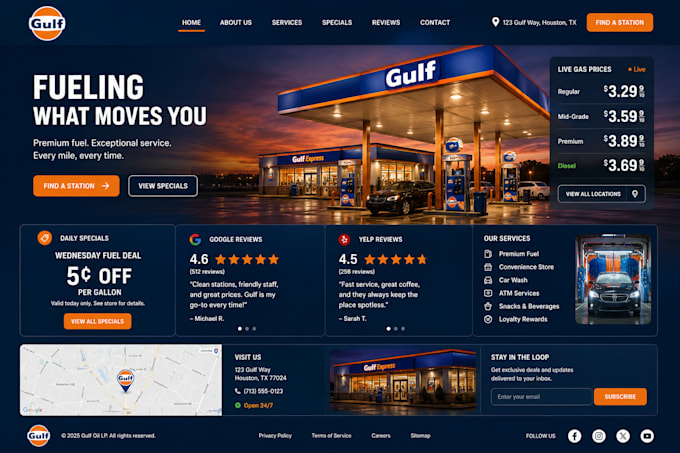 build an ultra premium website for your local business