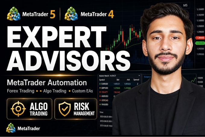 develop mt5 mt4 eas indicators and forex trading bots