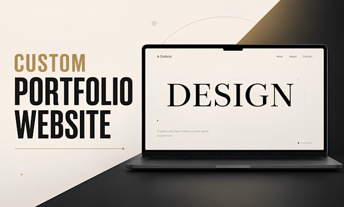 create a portfolio website