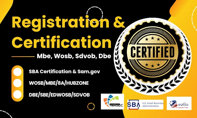 wosb, dbe, mbe, sdvosb, 8a, wbe, mwbe, sba, uei, cage code, vosb, certifications