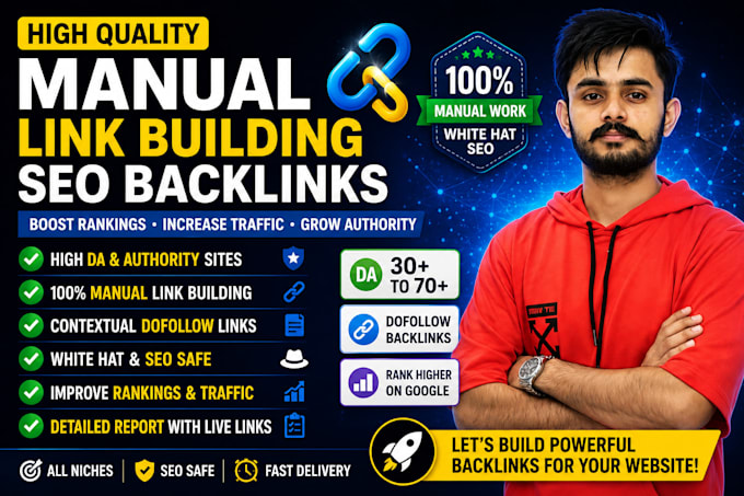 provide contextual dofollow backlinks and off page SEO