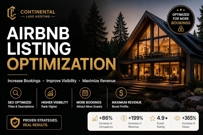 optimize your airbnb listing to increase bookings