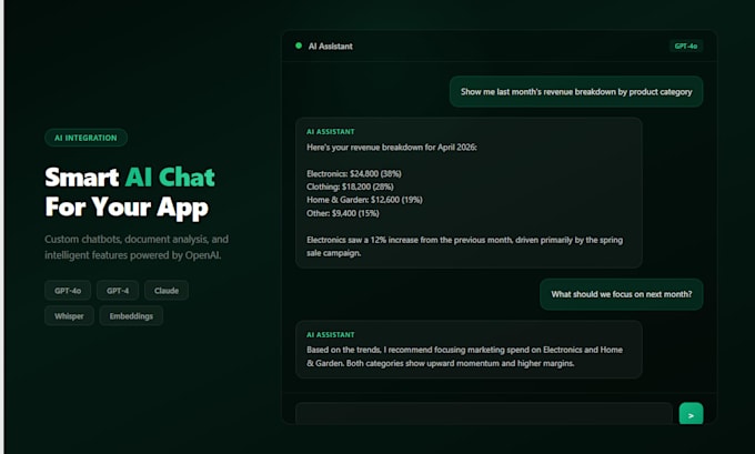 integrate ai features into your app