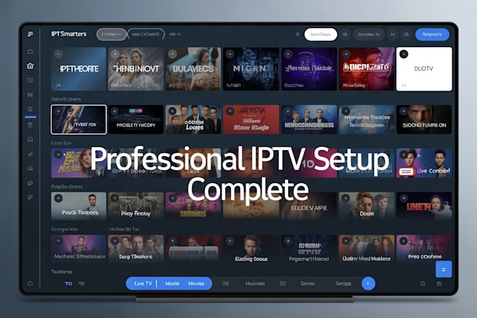 professionally setup and configure your iptv smarters or ott streaming platform