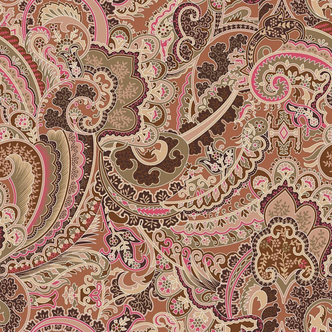 create  floral ethnic textile print design