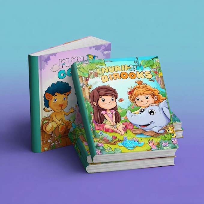 design a childrens picture book cover