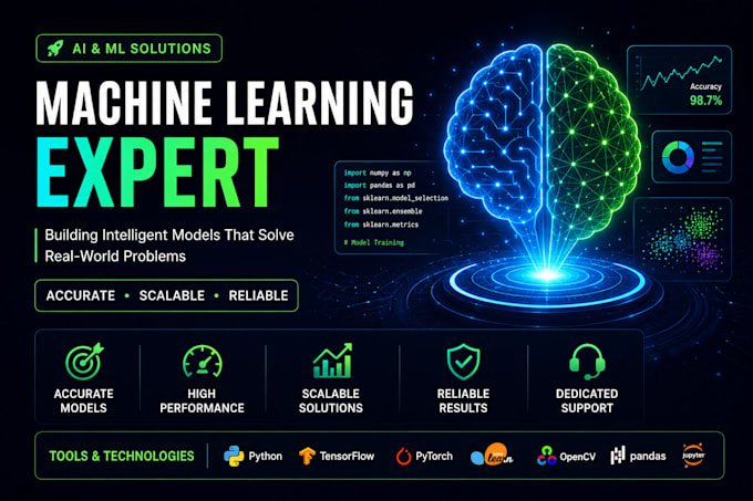 build machine learning and deep learning models in python