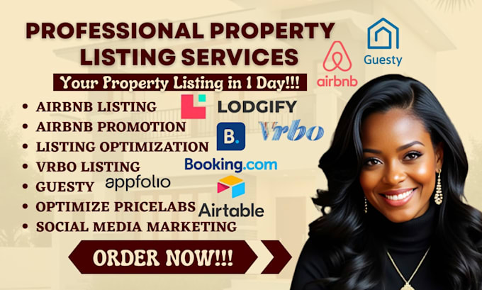 optimize airbnb listing vrbo booking com guesty hospitable agoda bokun viator