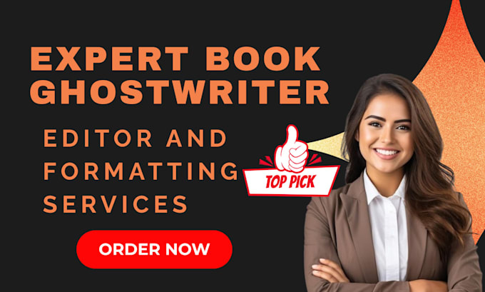 ghostwrite, edit and format your self help ebook and paperback for amazon kdp