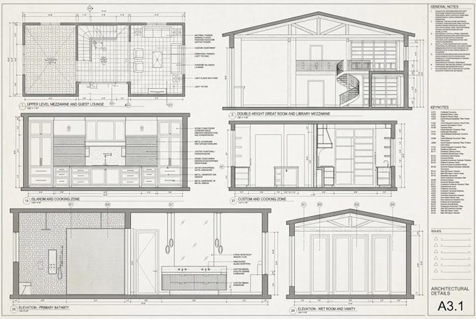 design kitchen bathroom floor plan, cabinet layout and elevations