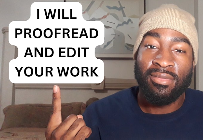 edit or proofread poetry, essays, books, speeches, and more
