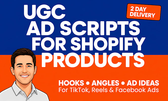 write ugc ad scripts and hooks for your shopify product