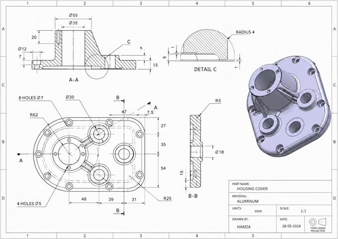 design mechanical 3d models in catia v5