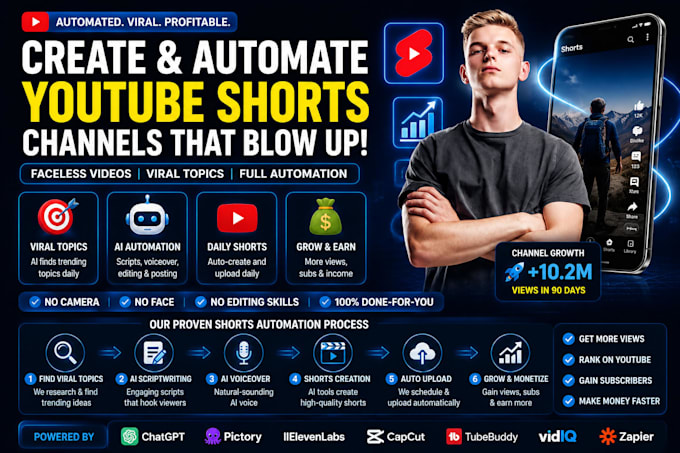 create youtube shorts channel