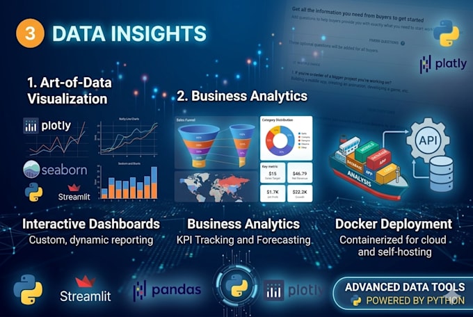 create a custom interactive data dashboard using python and streamlit