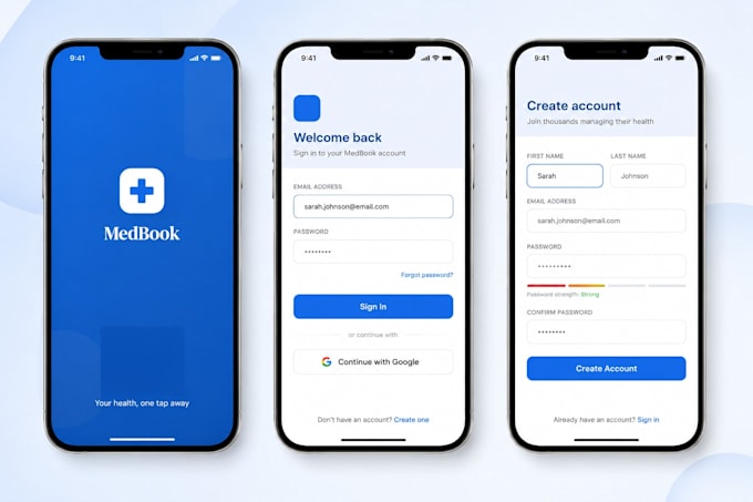 develop a modern flutter mobile app for android