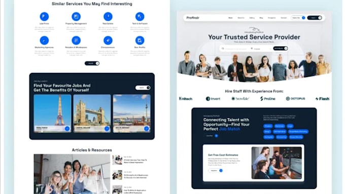 develop ai recruitment website,  USA linkedin resuming generator ai website