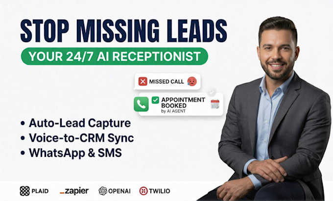 develop an ai customer support and lead capture app for you
