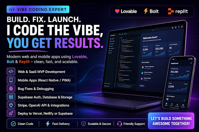 loveable vibecoding lovable website replit loveable app develop and fix mvp web