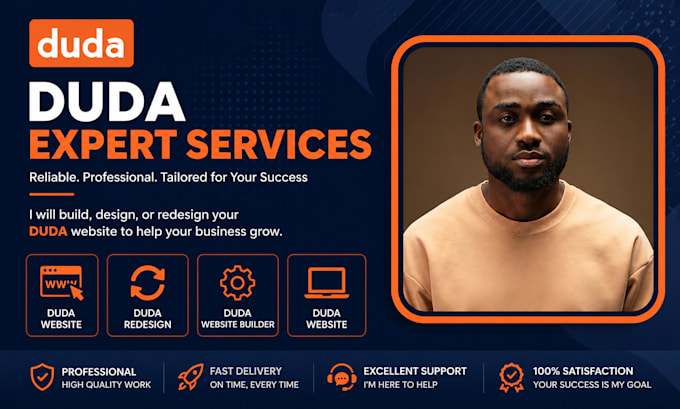 design or redesign a professional duda website
