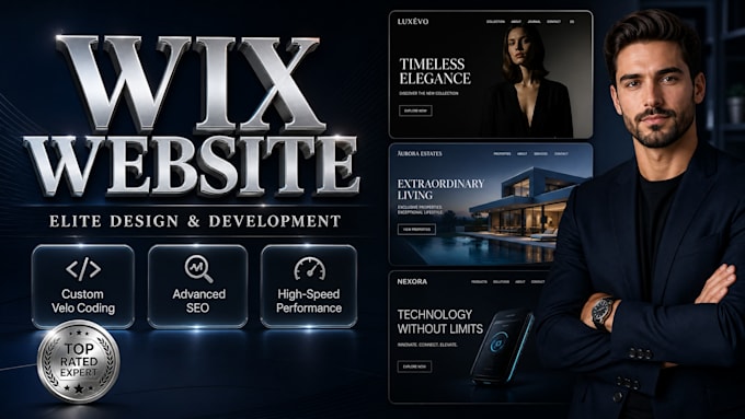 wix website redesign wix website design wix website development wix website