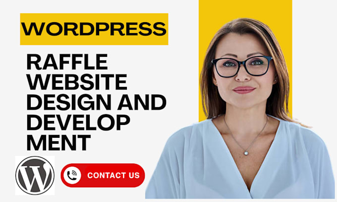 develop custom framer wordpress raffle ticket giveaway competition website