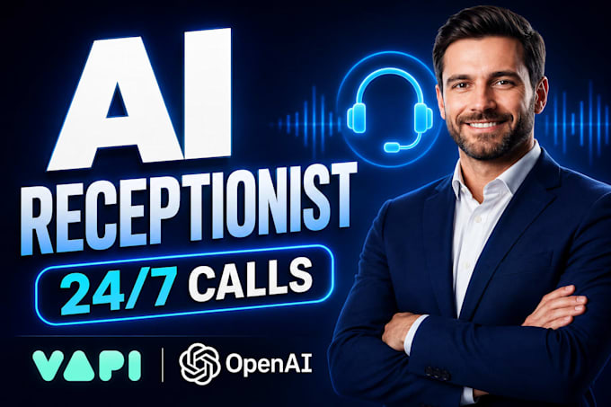 build an ai voice agent receptionist for inbound and outbound calls