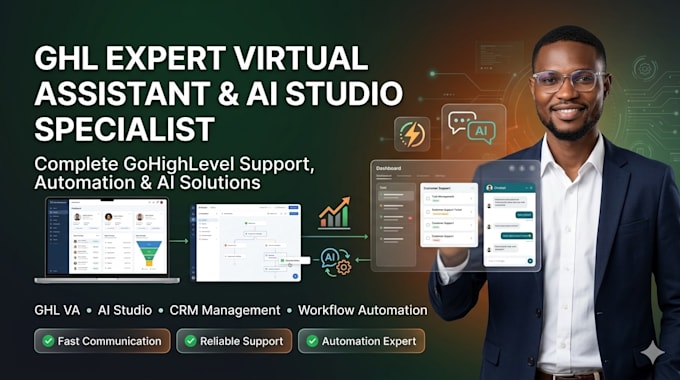 virtual assistant ghl ai studio website gohigh level automation ai studio ghl