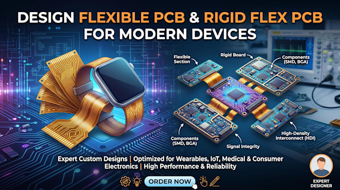 design flexible pcb and rigid flex pcb for modern devices