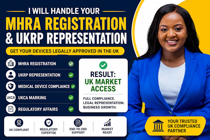 handle your mhra registration and ukrp representation