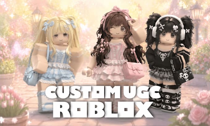 make custom ugc accessories and characters