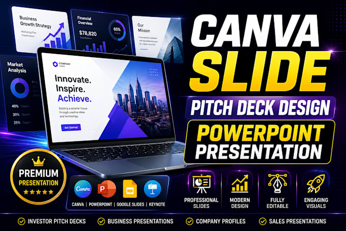 design canva slide canva slide deck and powerpoint presentation