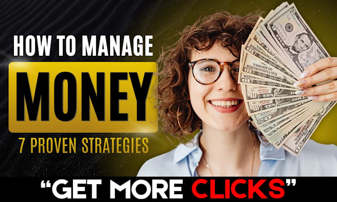 design professional finance youtube thumbnails with high CTR