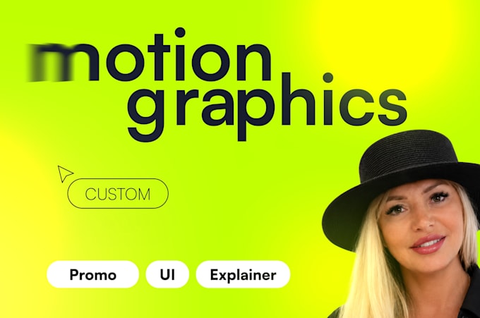 create saas promo motion graphics video