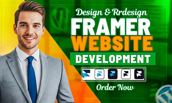design framer website, framer landing page as framer developer for your business
