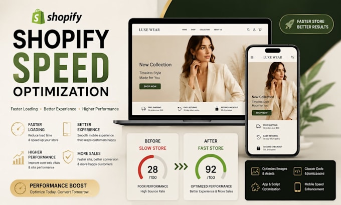 optimize shopify store speed for better performance