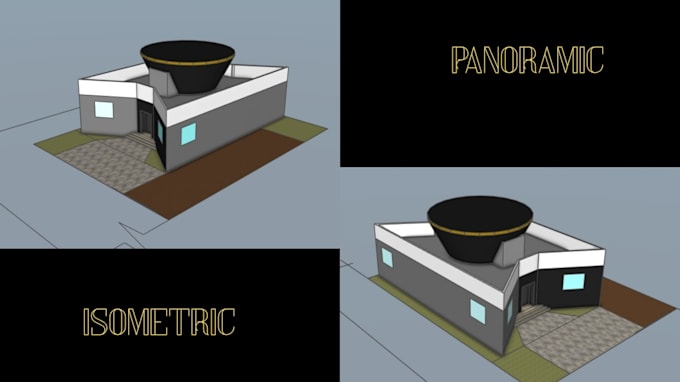 create sketchup 3d model for anything