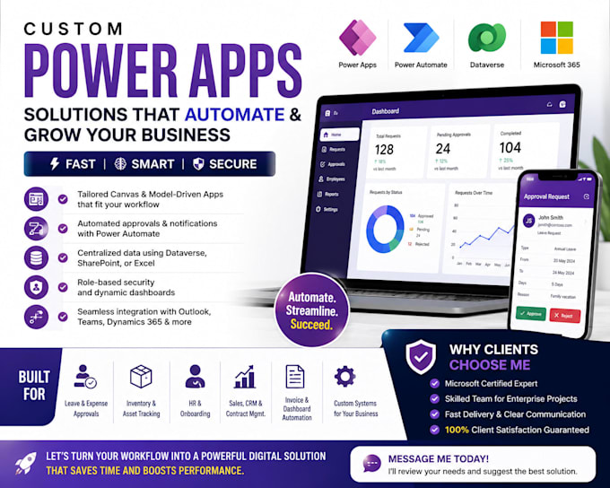 build custom power apps with power automate integration