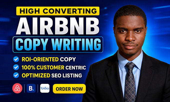 write SEO optimized airbnb copywriting, vacation rental listing description