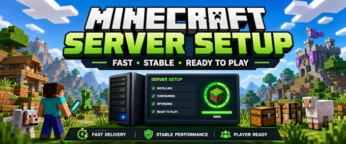 install and configure your minecraft server