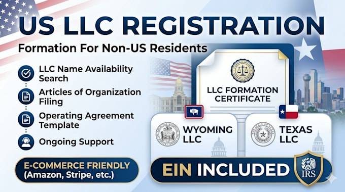 form US llc and get ein with operating agreement