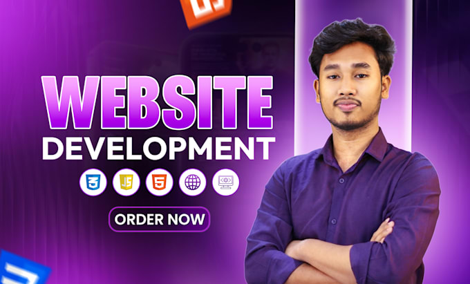 do custom website development full stack business website developer