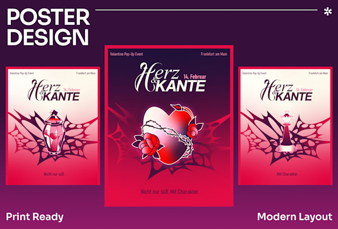 design a creative poster or flyer