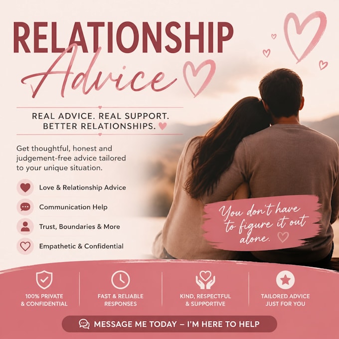 give you a well structured relationship advice