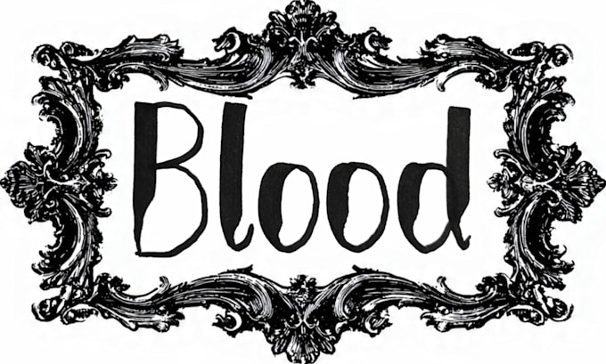 draw custom gothic calligraphy name art for tattoos, bands, merch