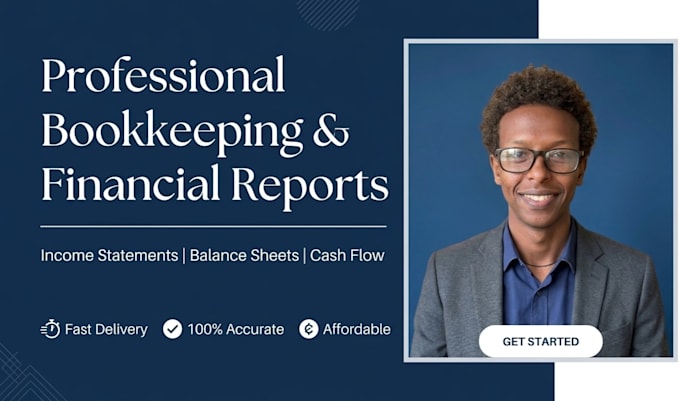 do bookkeeping and create financial reports for your business