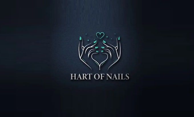 design conservative nail technician logo